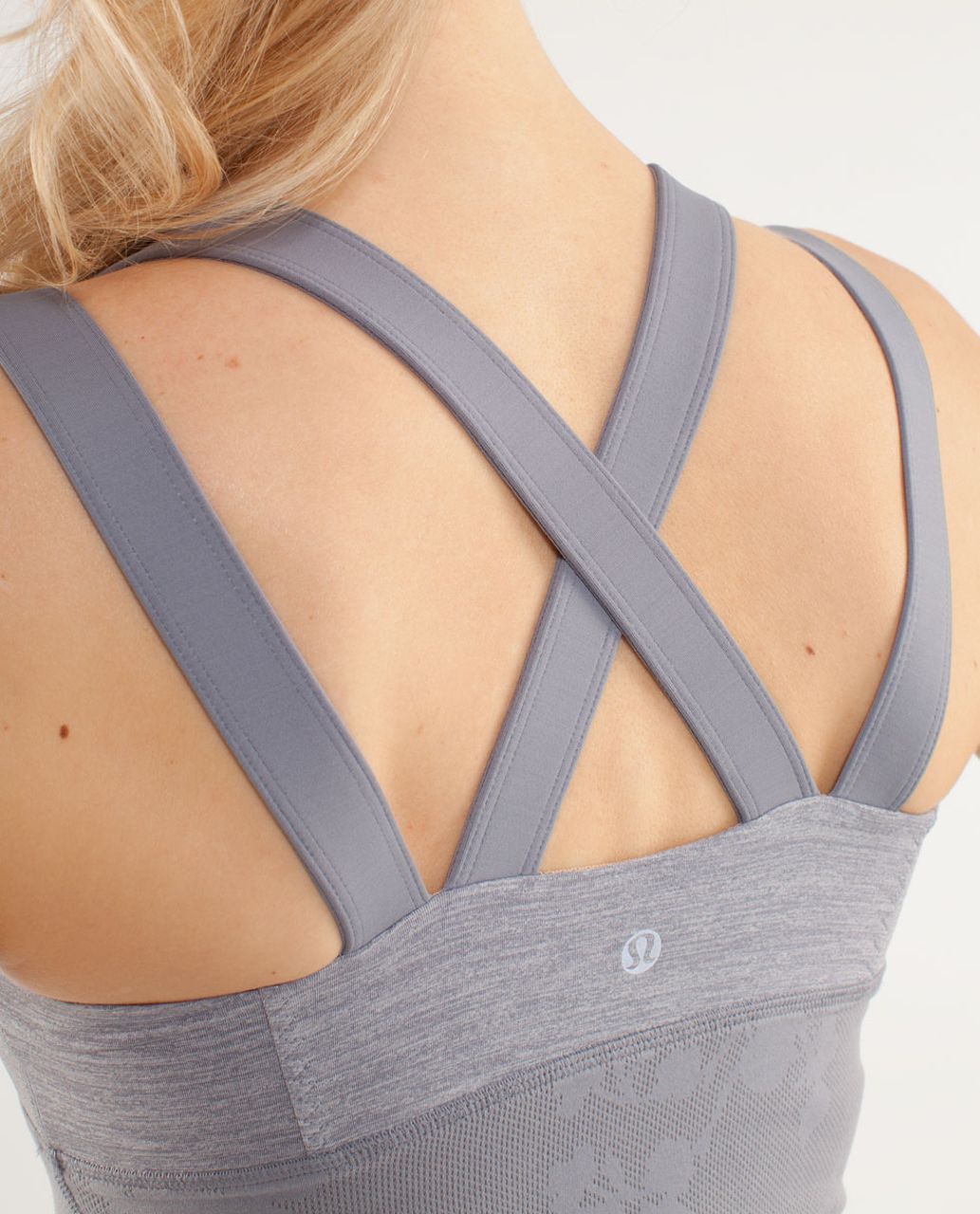 Lululemon Chaturanga Tank - Heathered Fossil /  Fossil