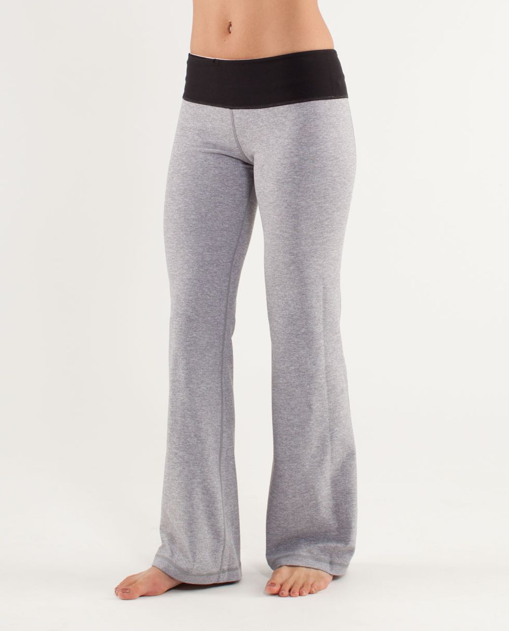 Lululemon Groove Pant (Regular) - Heathered Fossil /  Heathered Blush Quartz /  Wee Stripe White Blush Quartz