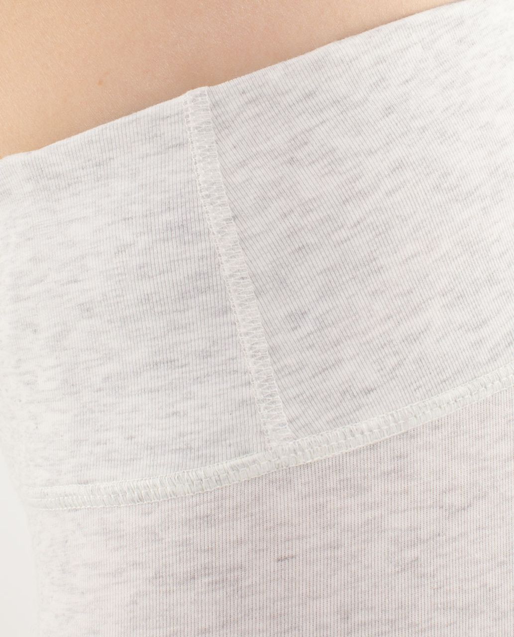 Lululemon Diversity Wunder Under Crop - Heathered White / Seaside Dot ...