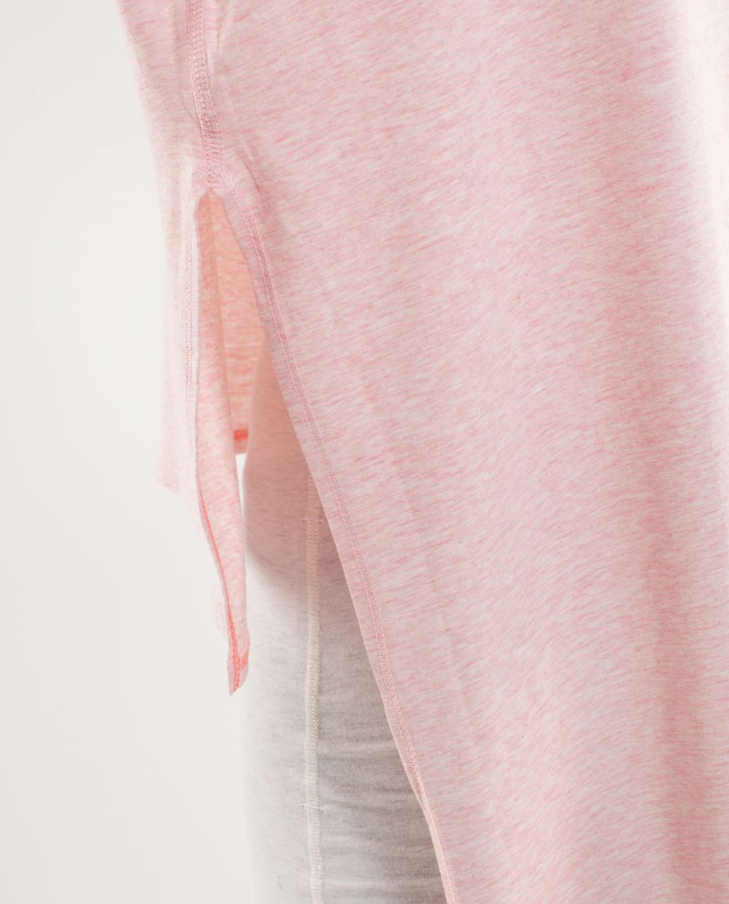 Lululemon My Mantra Short Sleeve - Heathered Blush Quartz