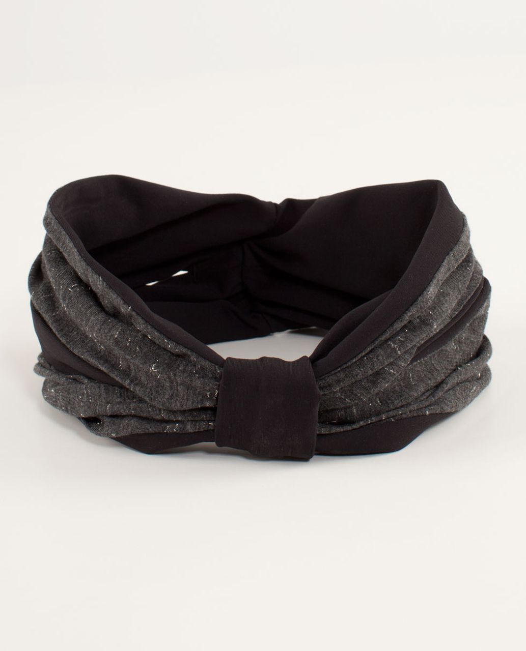 Lululemon Deep Thoughts Turban - Heathered Black