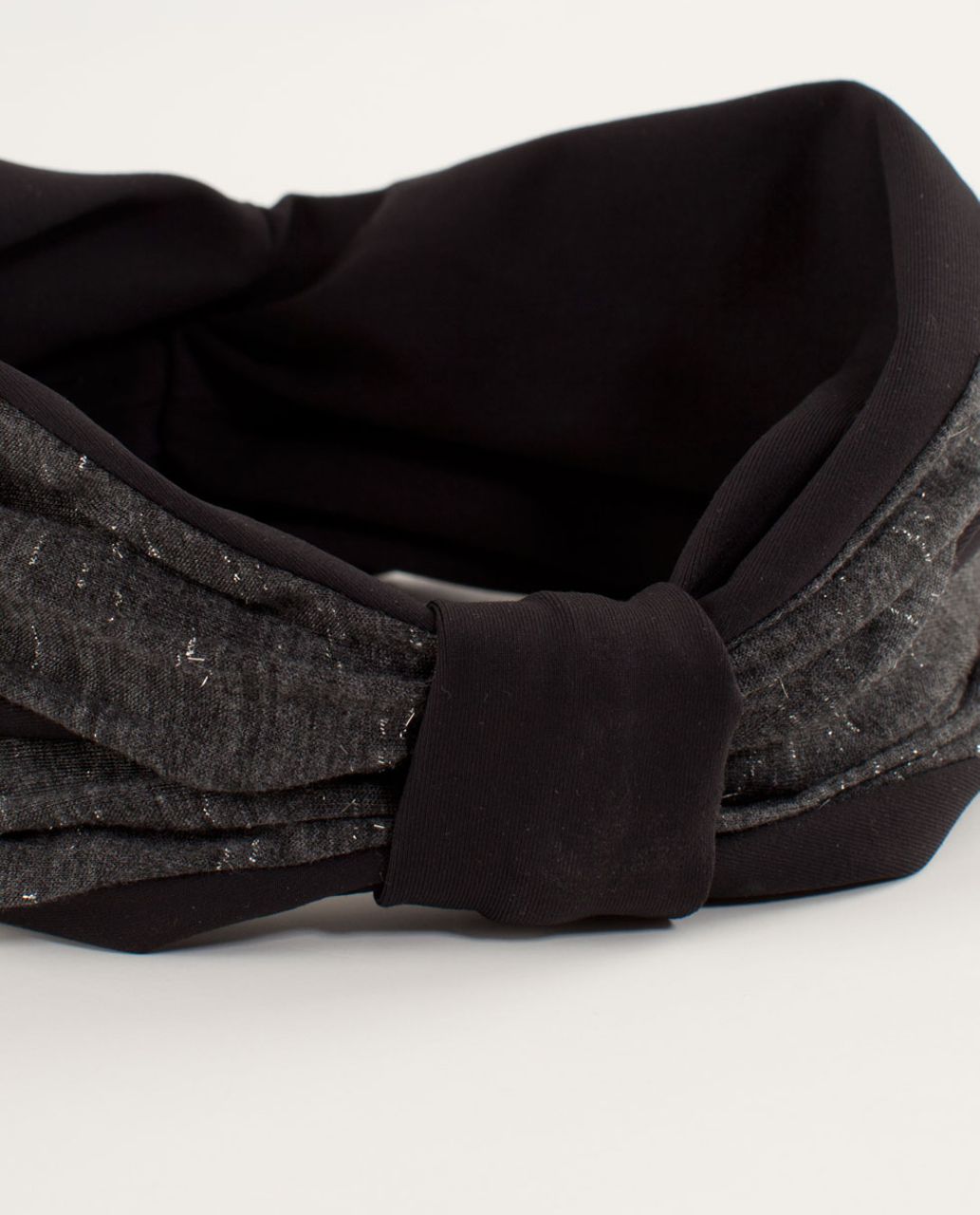 Lululemon Deep Thoughts Turban - Heathered Black