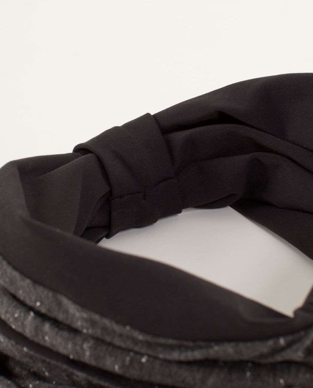 Lululemon Deep Thoughts Turban - Heathered Black