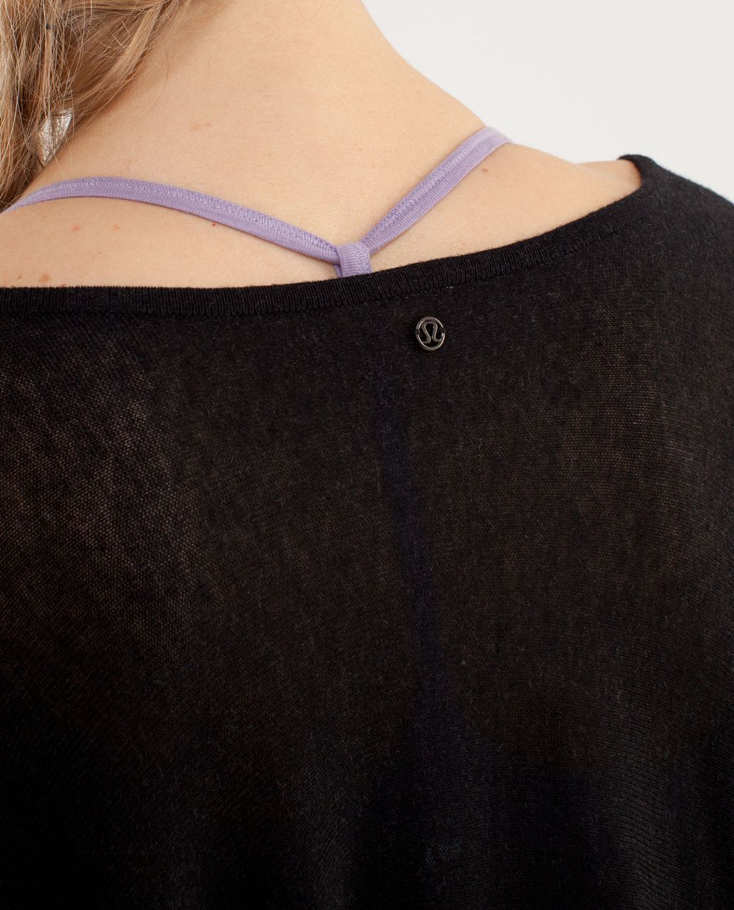 Lululemon Enlightened Pullover - Heathered Black