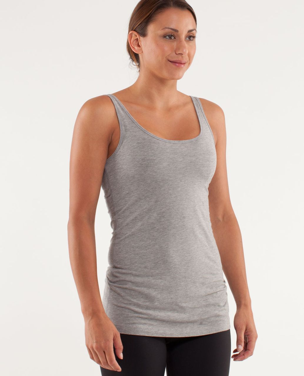 Lululemon Daily Tank *Vitasea - Heathered Fossil