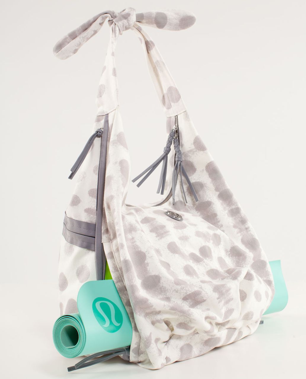 Lululemon Sackasana Bag - Seaside Dot White / Fossil