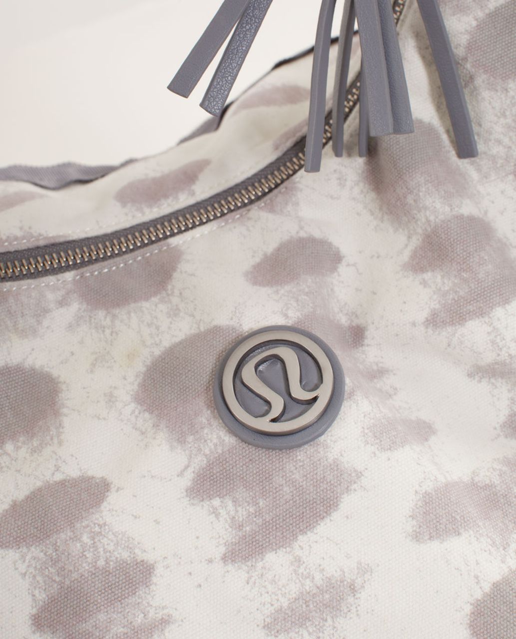 Lululemon Sackasana Bag - Seaside Dot White / Fossil