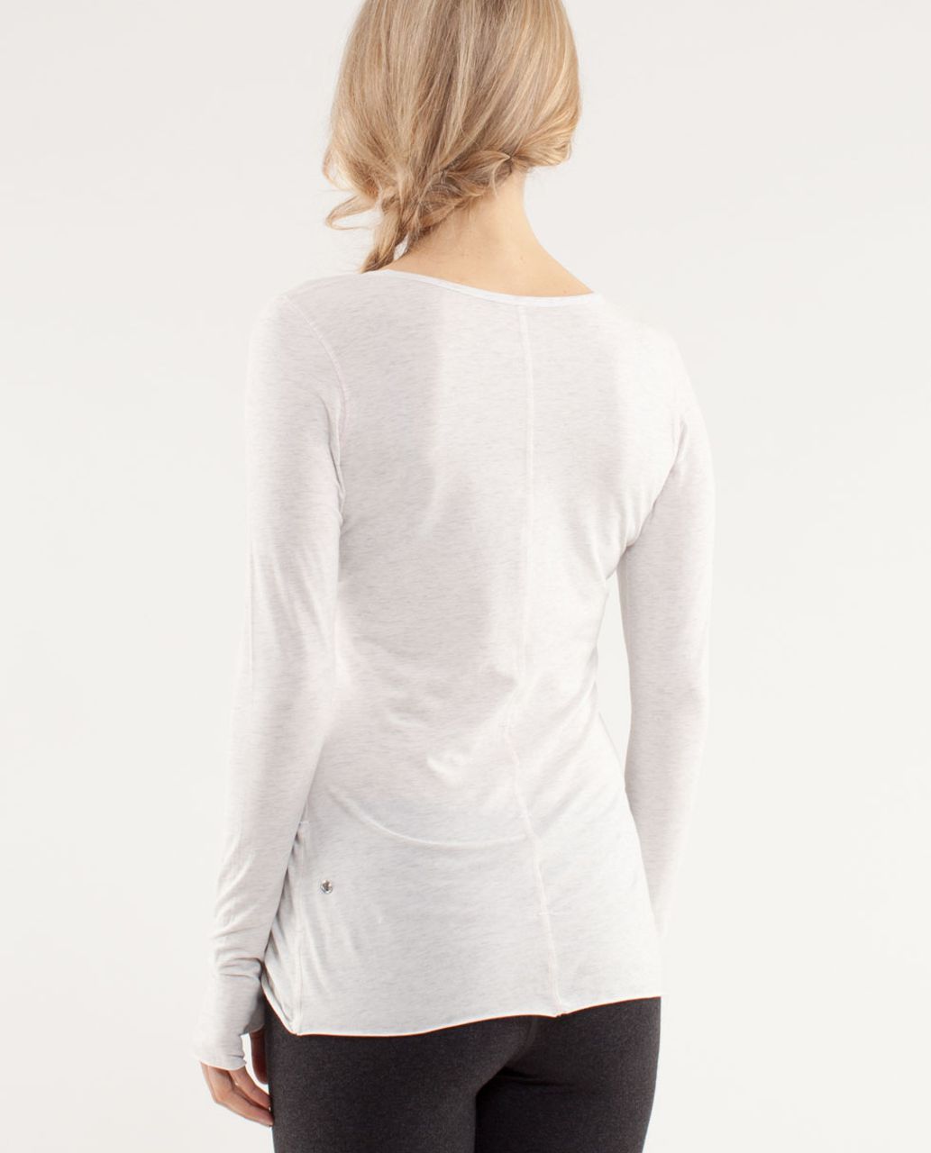 Lululemon My Mantra Long Sleeve - Heathered White