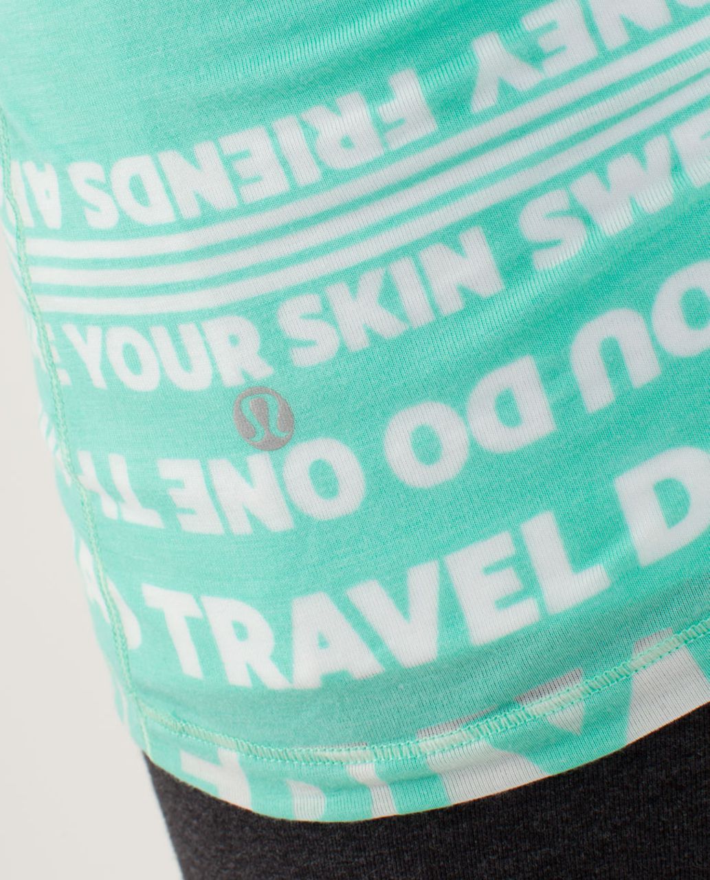 Lululemon Discover Manifesto Long Sleeve Tee - Menthol