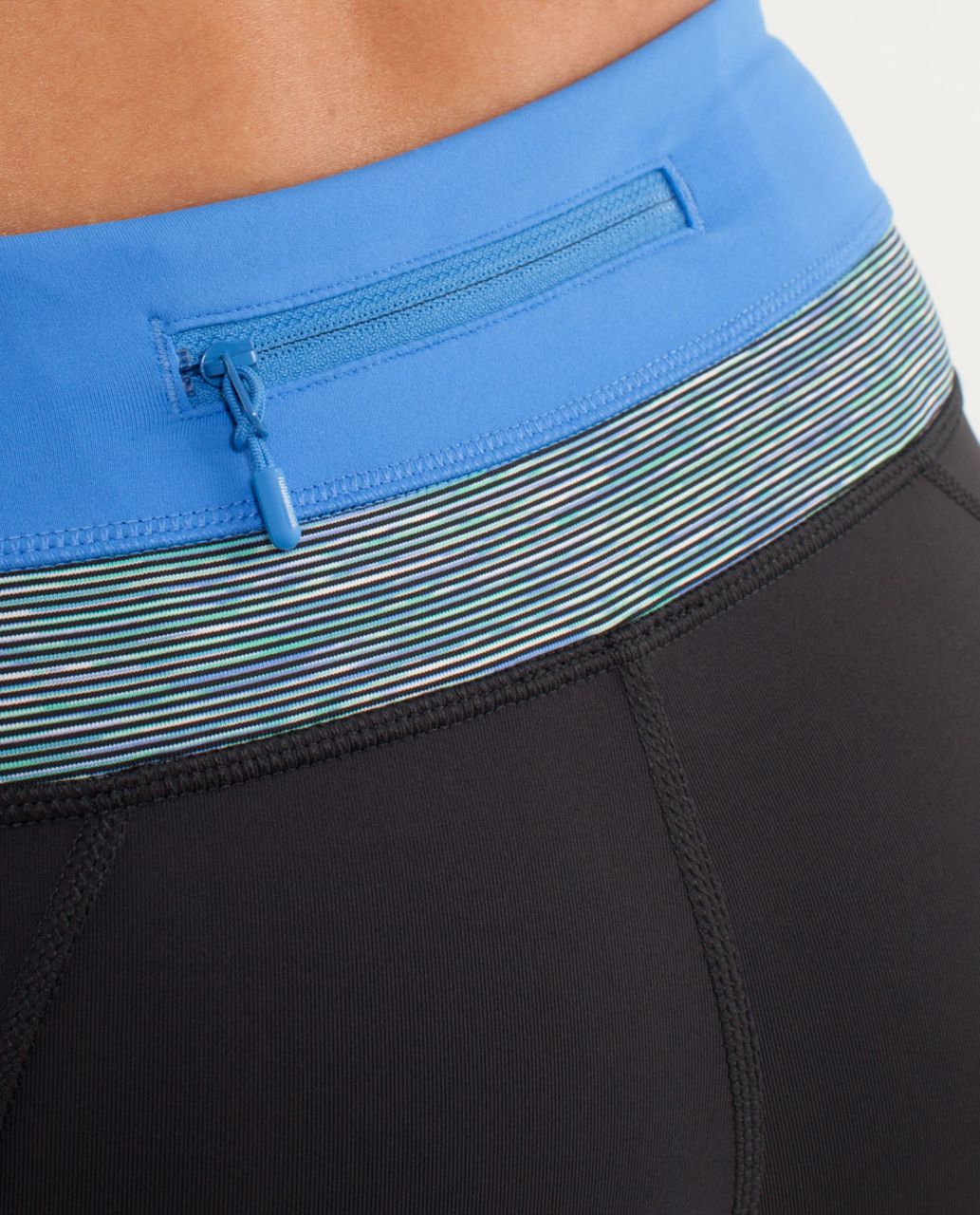 Lululemon Run:  Inspire Crop II - Deep Coal / Porcelaine / Wee Are From Space Deep Coal May Multi