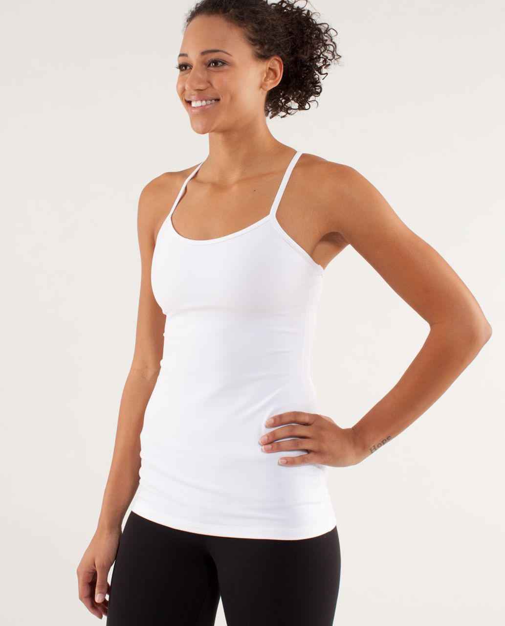 Lululemon Power Y Tank (Second Release) - White