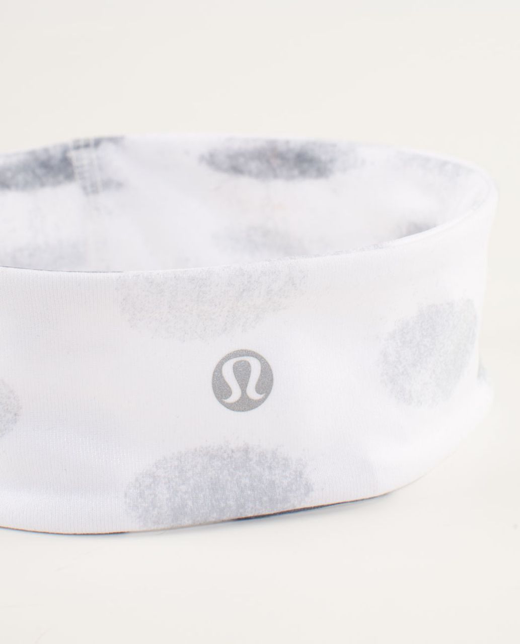 Lululemon Lucky Luon Headband - Seaside Dot White / Fossil