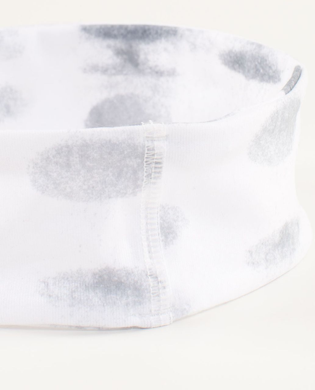 Lululemon Lucky Luon Headband - Seaside Dot White / Fossil