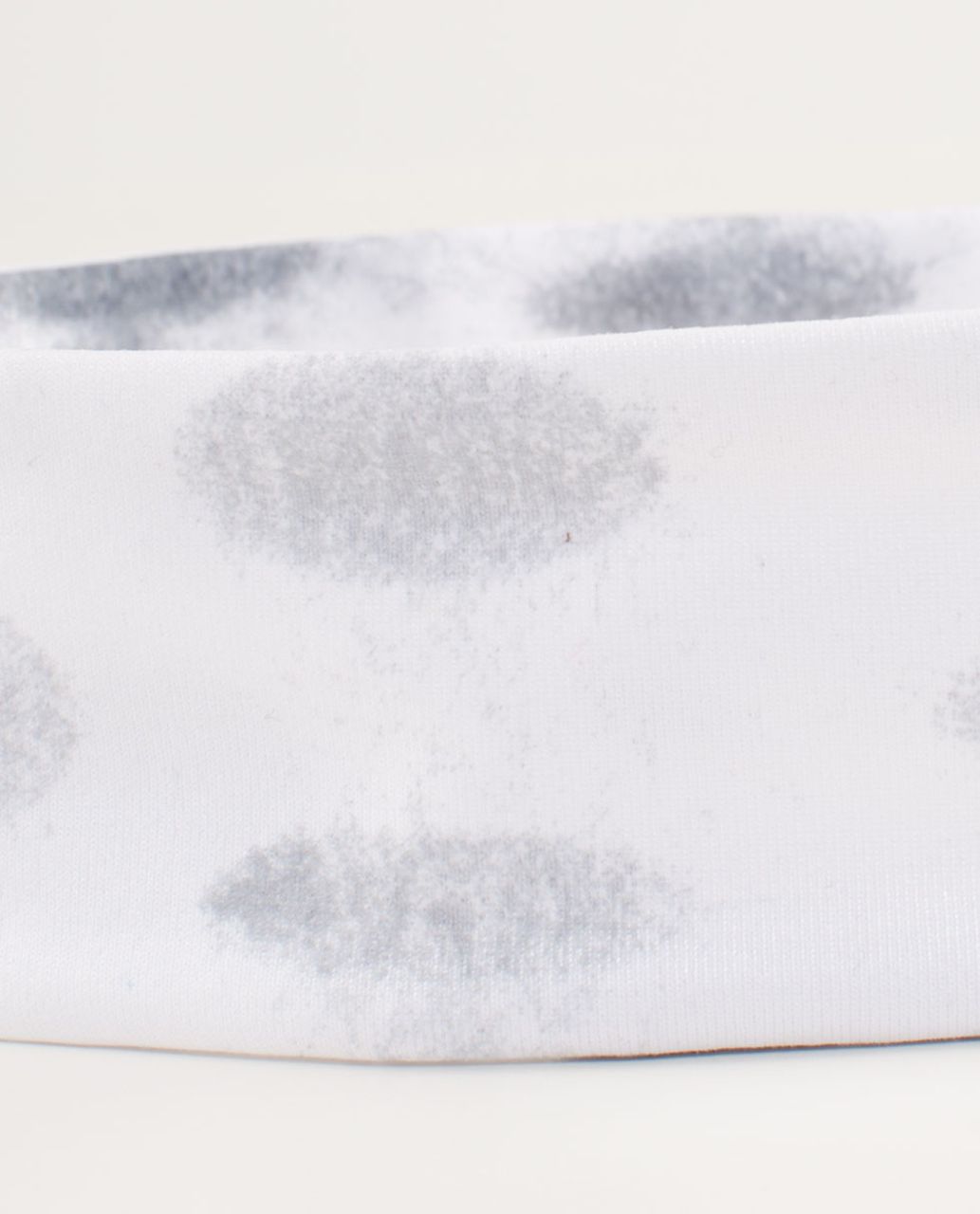 Lululemon Lucky Luon Headband - Seaside Dot White / Fossil