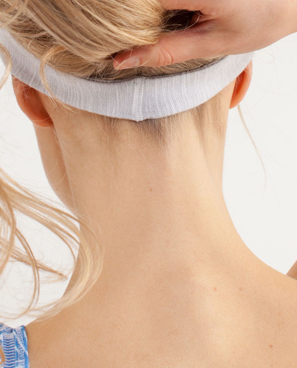 Lululemon Slipless Headband *Denim - White