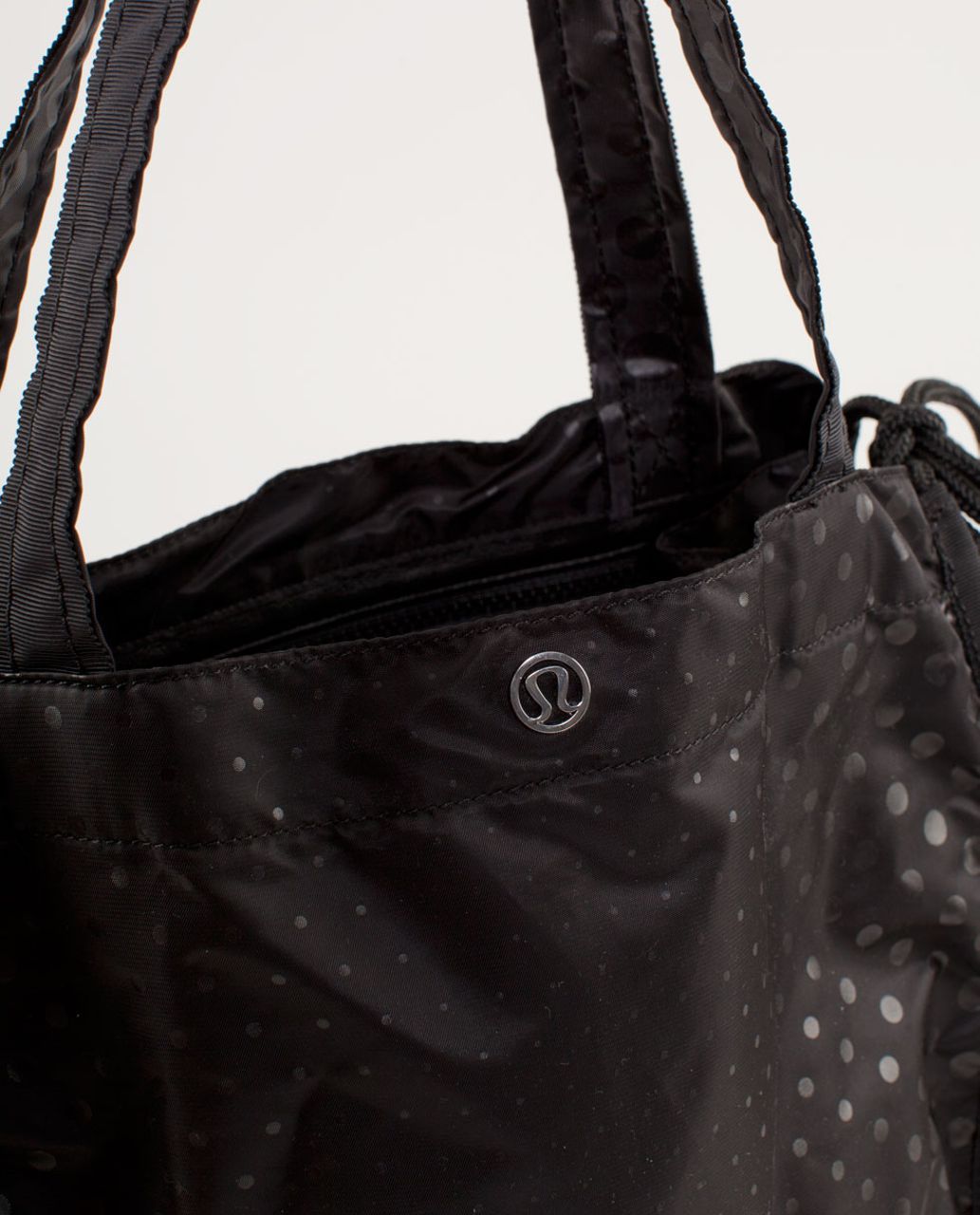 Lululemon Pack Your Practice Bag - Faded Dot Embossed Black