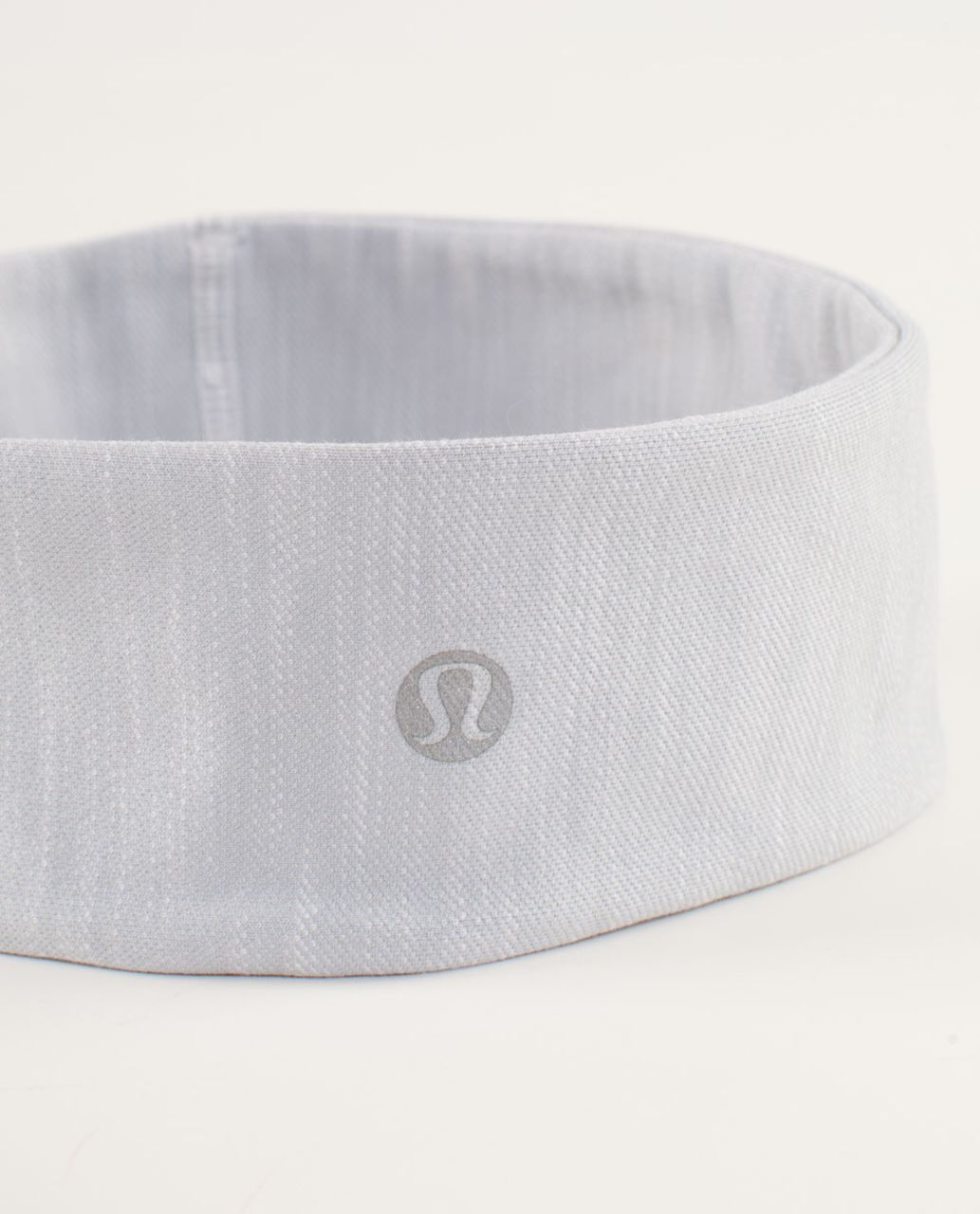 Lululemon Lucky Luon Headband *Denim - White