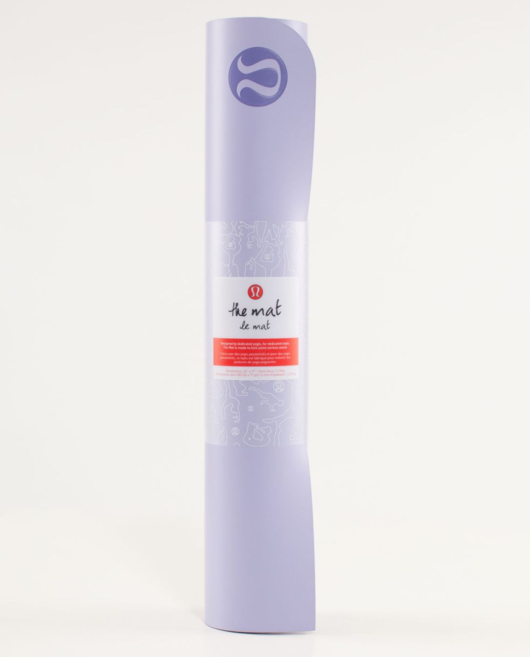 Lululemon The Mat - Lilac / Bruised Berry