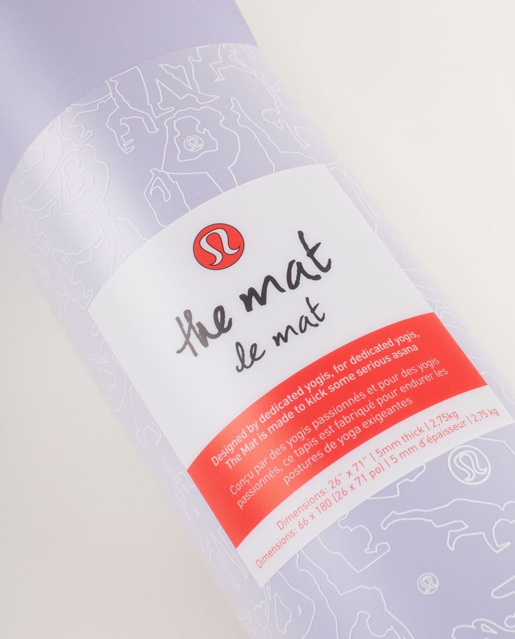 Lululemon The Mat - Lilac / Bruised Berry