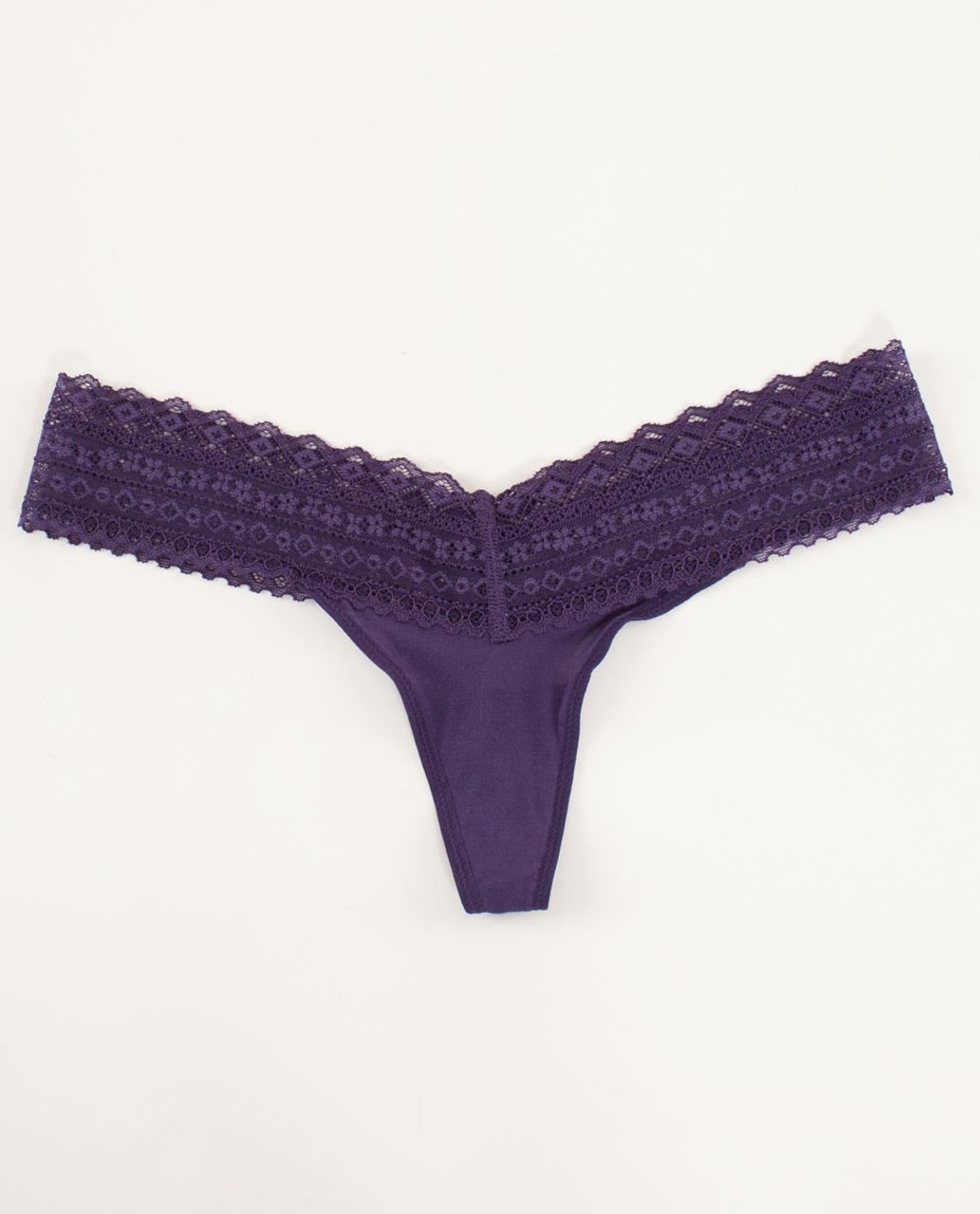 Lululemon Foxy Lulu Thong - Concord Grape