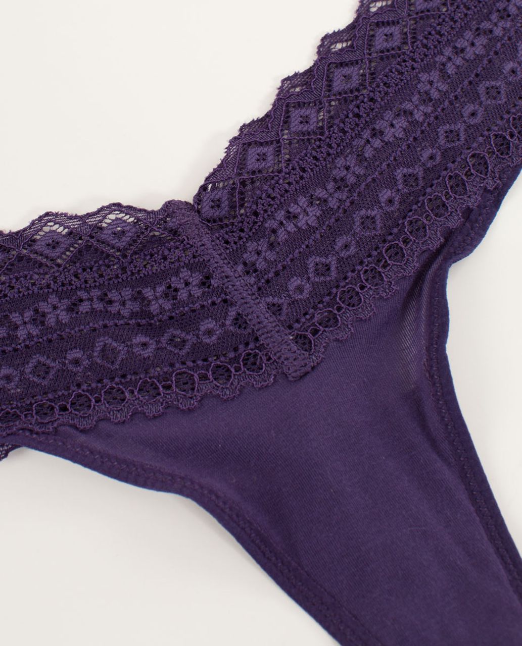 Lululemon Foxy Lulu Thong - Concord Grape