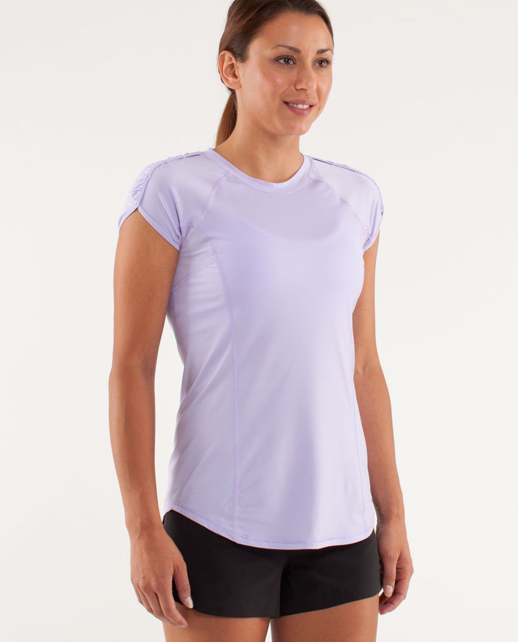 Lululemon Run:  Sun Sprinter Short Sleeve - Lilac