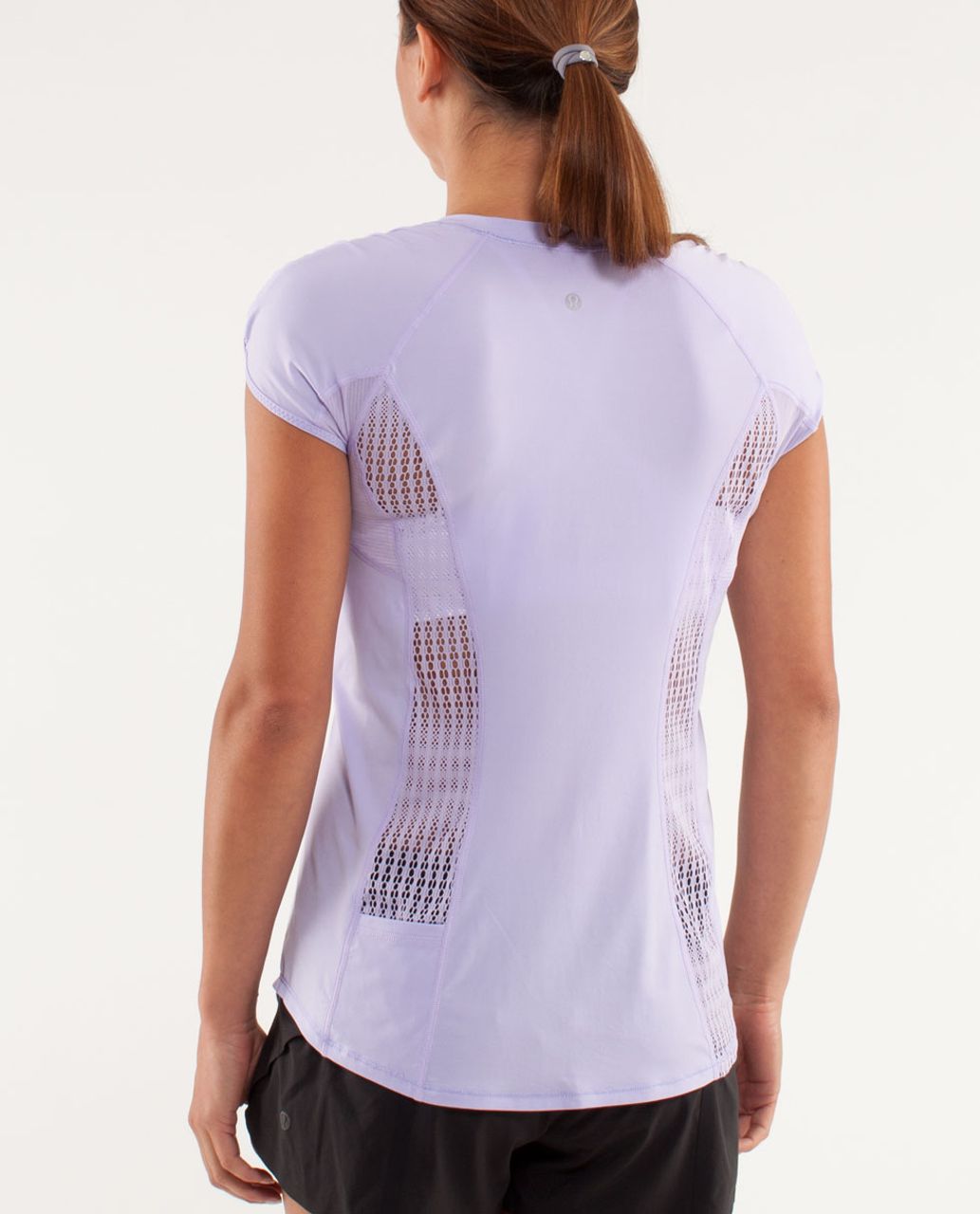 Lululemon Run:  Sun Sprinter Short Sleeve - Lilac