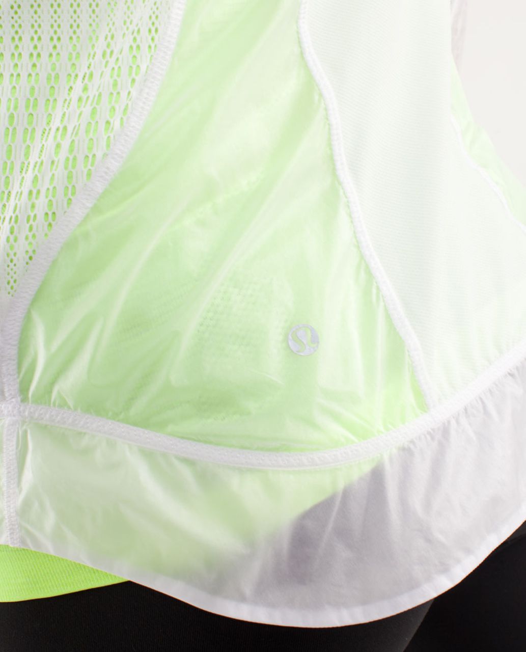 Lululemon Run:  Nothin' To Hide Jacket - White