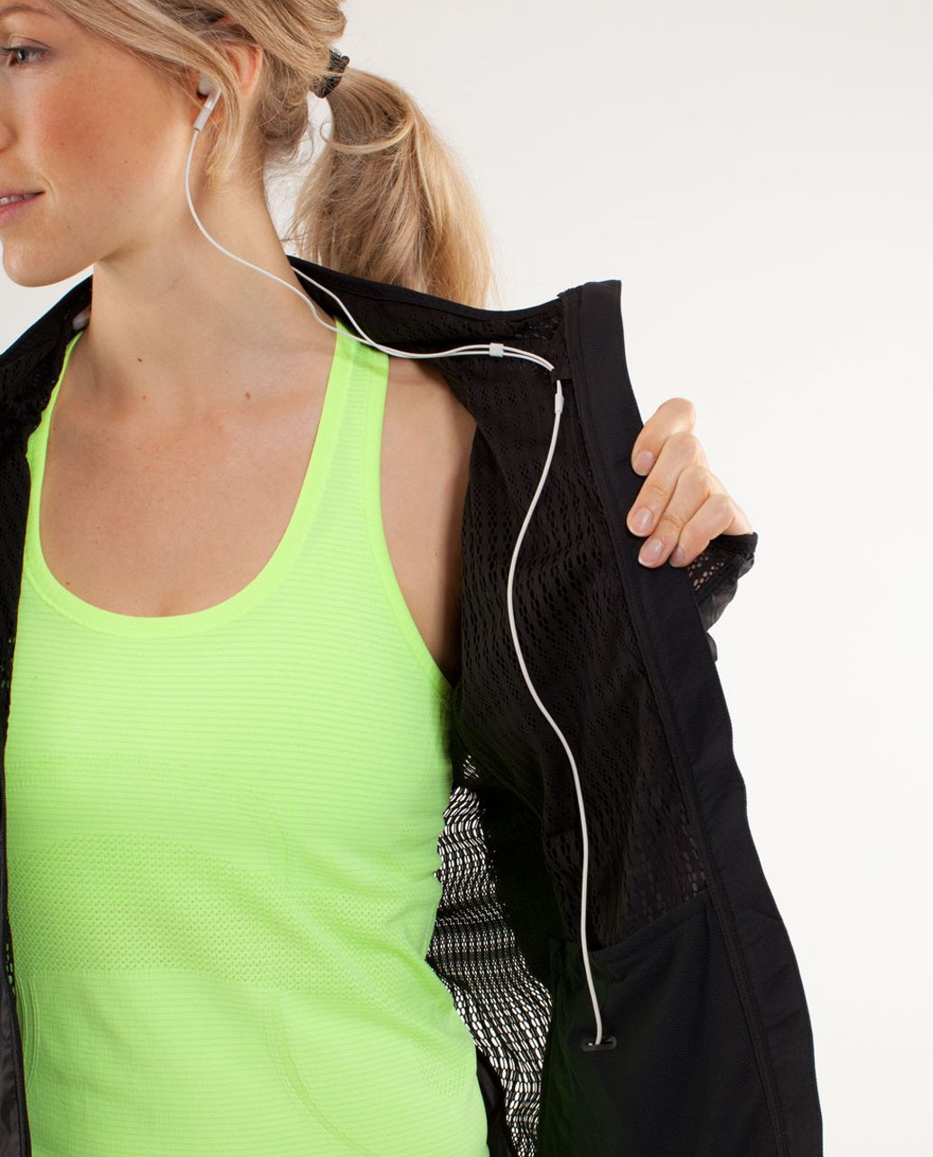 Lululemon Run:  Nothin' To Hide Jacket - Black