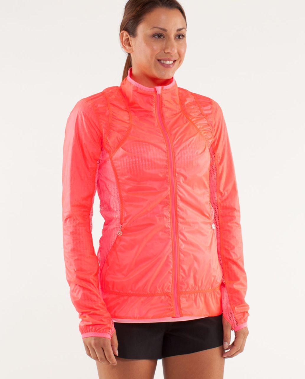 Lululemon Run:  Nothin' To Hide Jacket - Flash Light