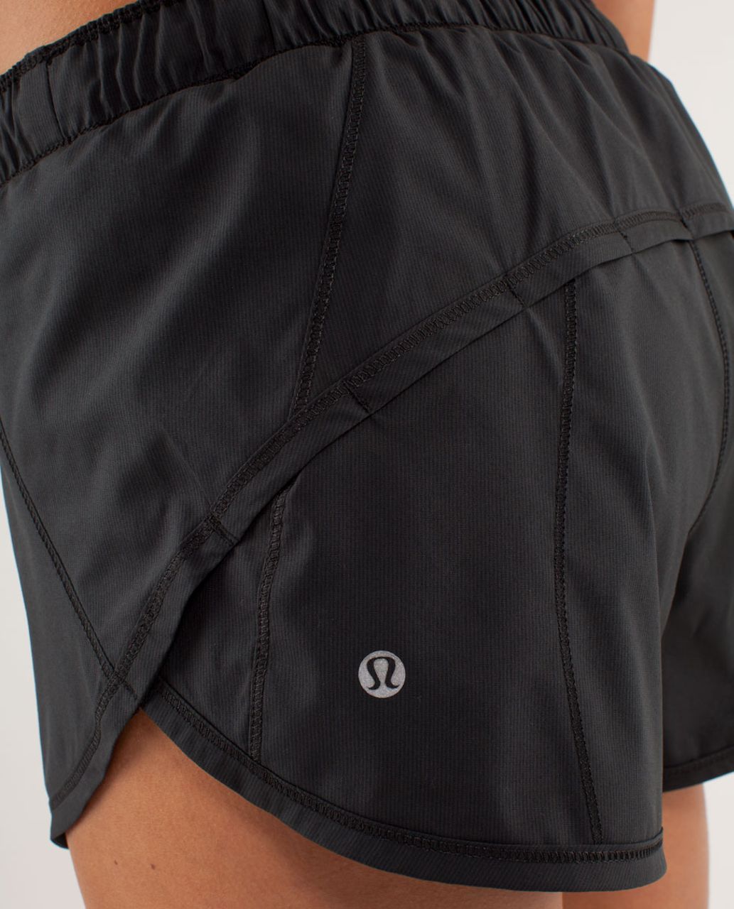 Lululemon Run:  Roll Down Short - Black