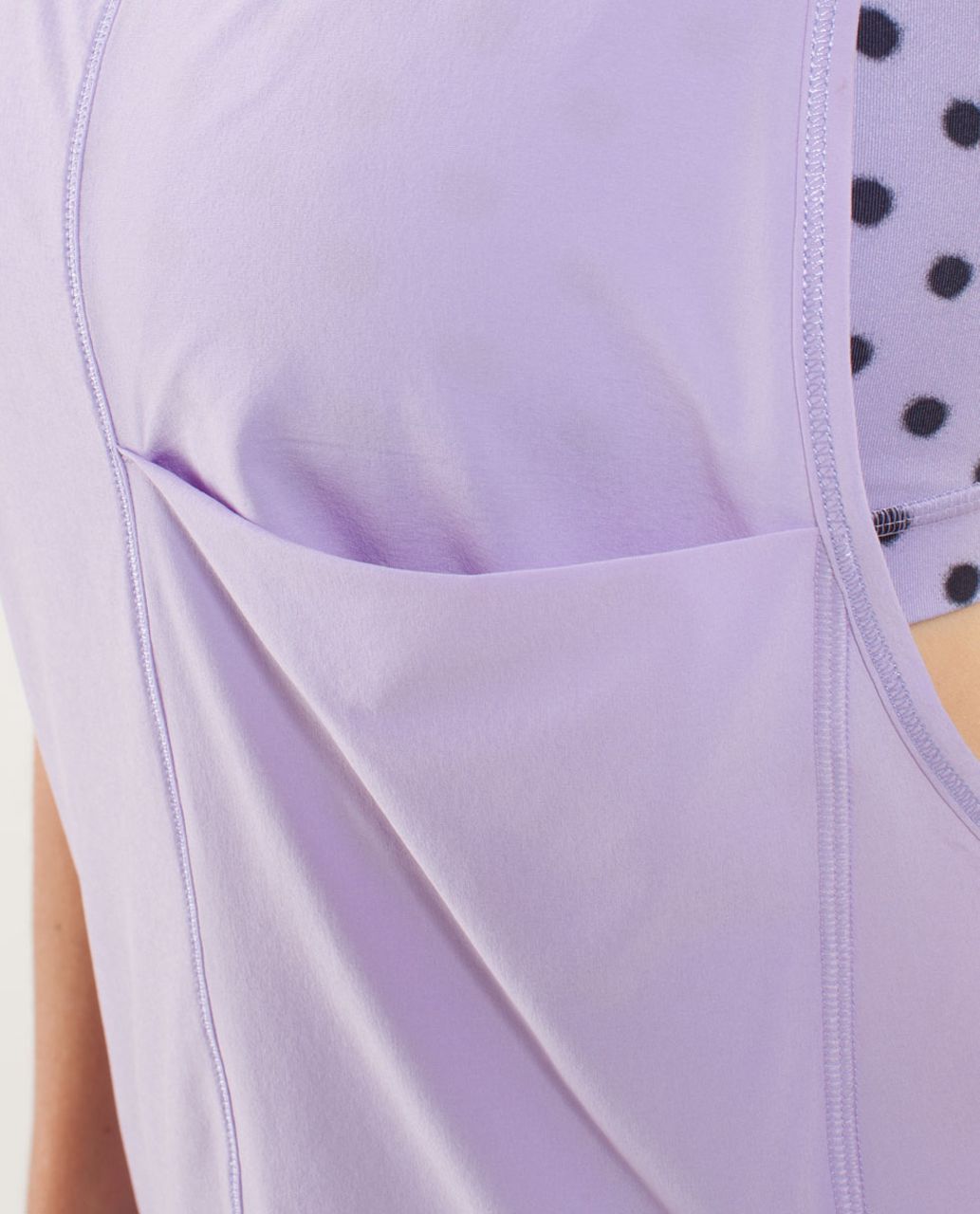 Lululemon Run:  For Your Money Tank - Lilac / High Noon Dot Lilac / Black / Lilac