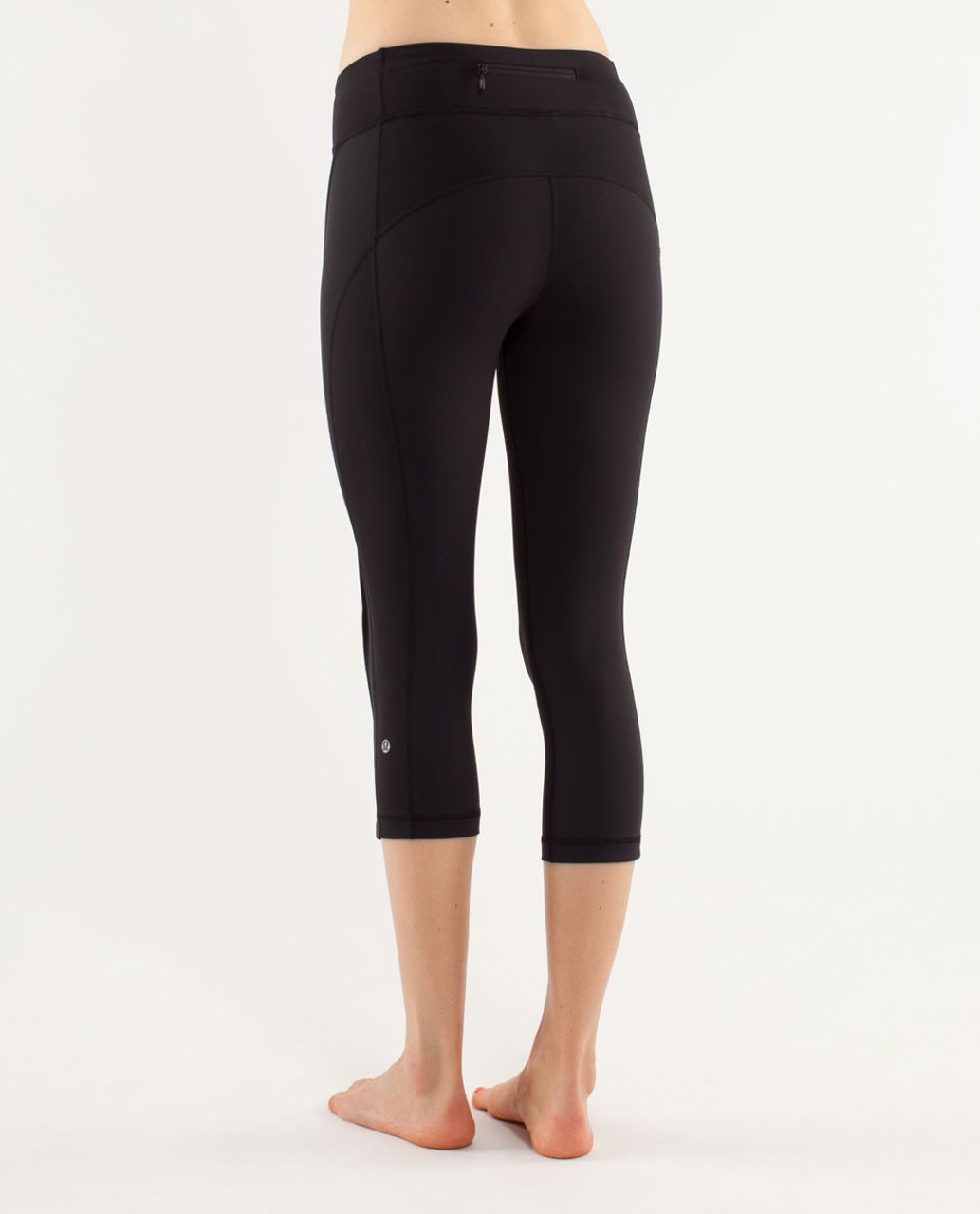 Lululemon Run: Sun Sprinter Crop - Black - lulu fanatics