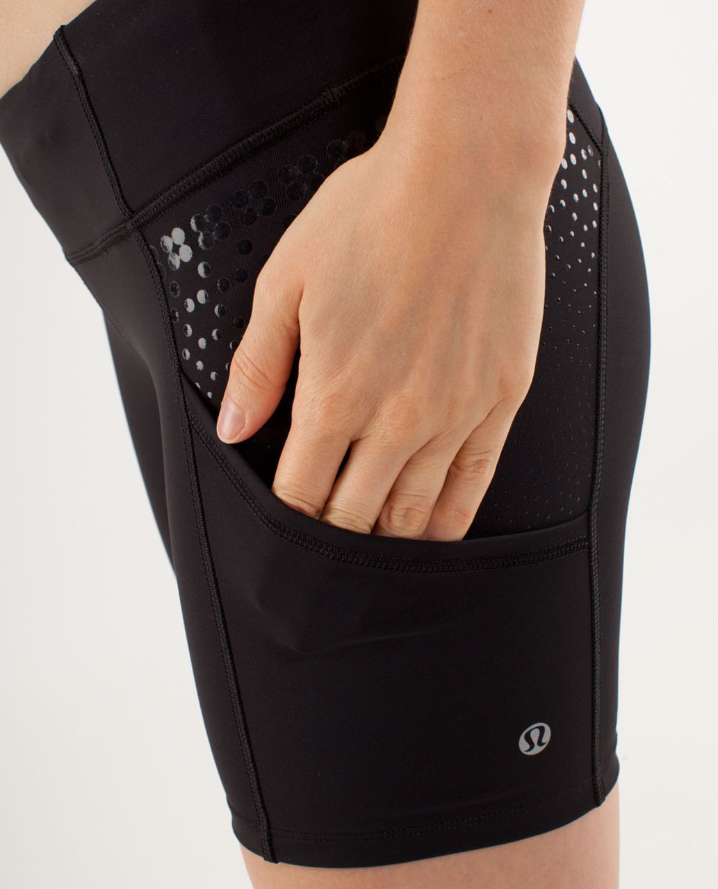 Lululemon Run:  Dart and Dash Short - Black