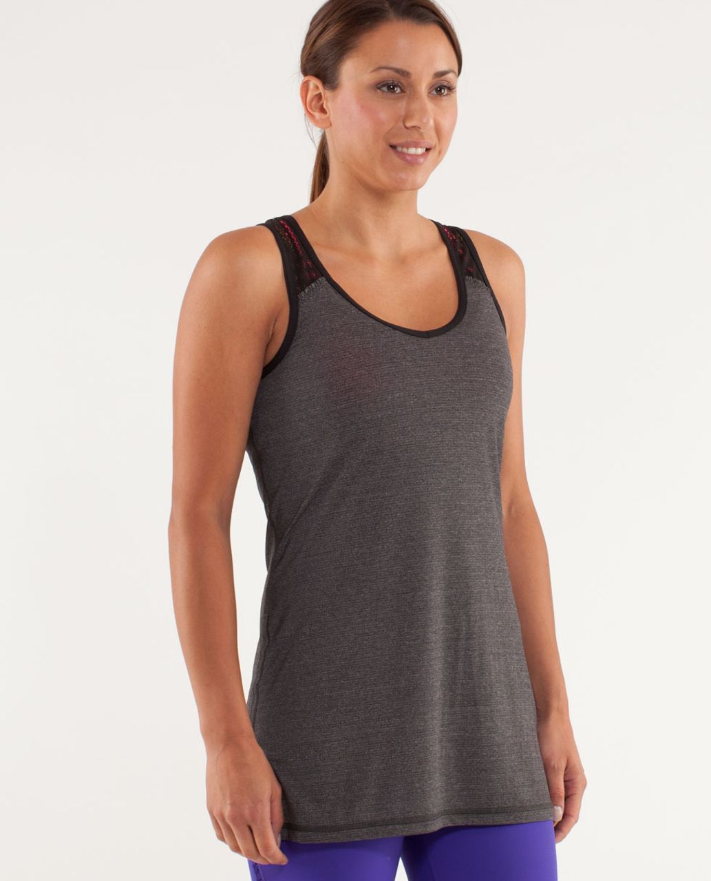 Lululemon Run:  Tie And Fly Tank - Black