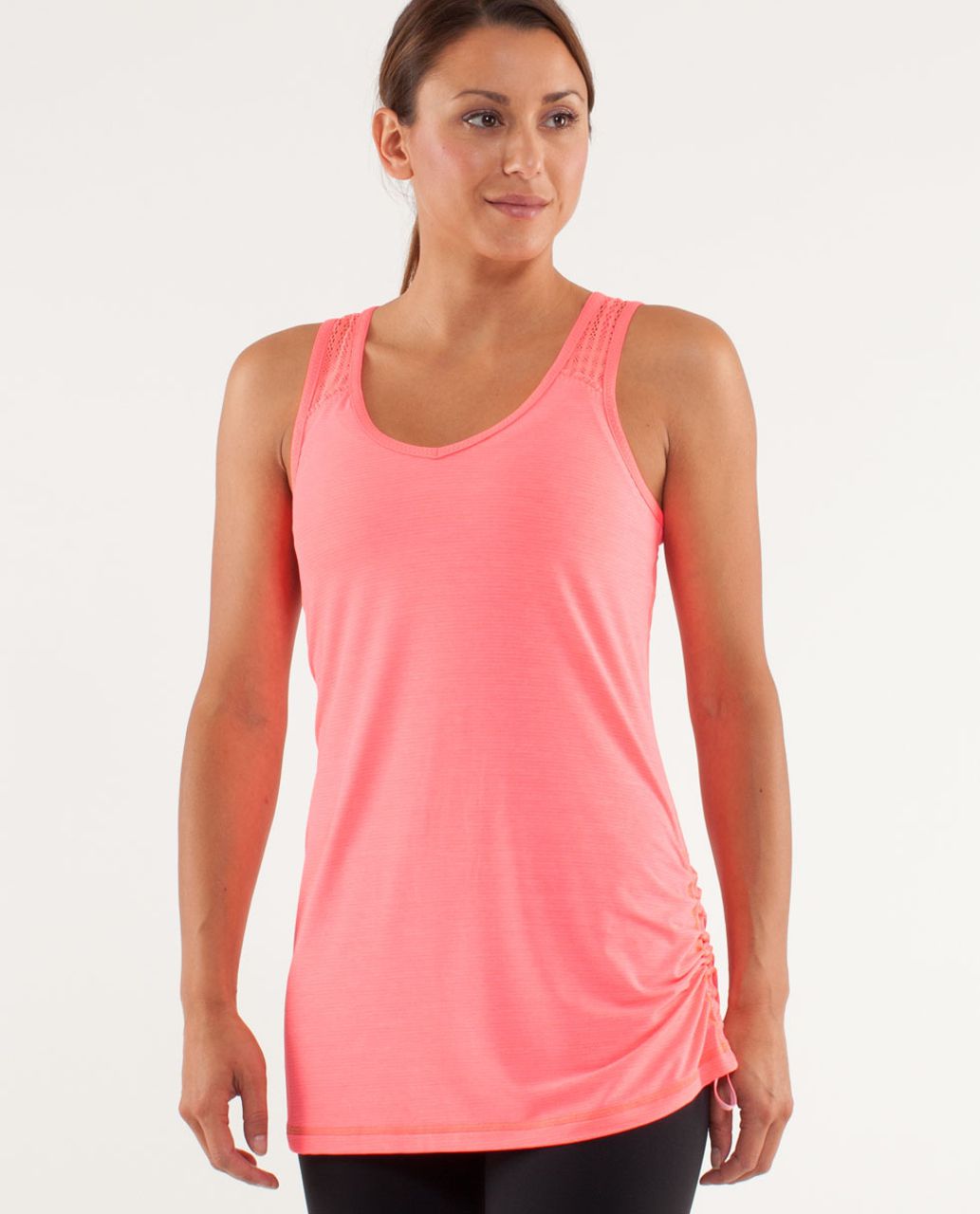 Lululemon Run:  Tie And Fly Tank - Flash Light