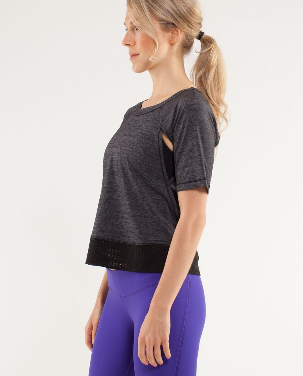 Lululemon Sun Runner Short Sleeve - Black