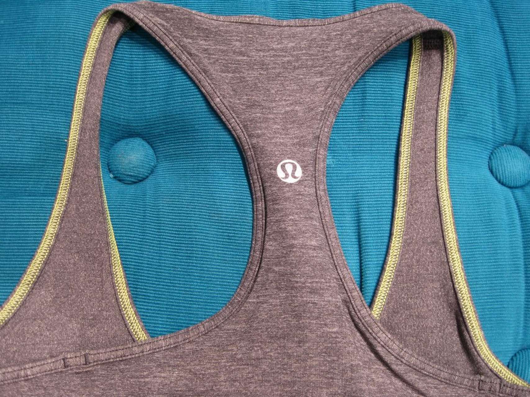 Lululemon Cool Racerback *Extra Long - Heathered Coal