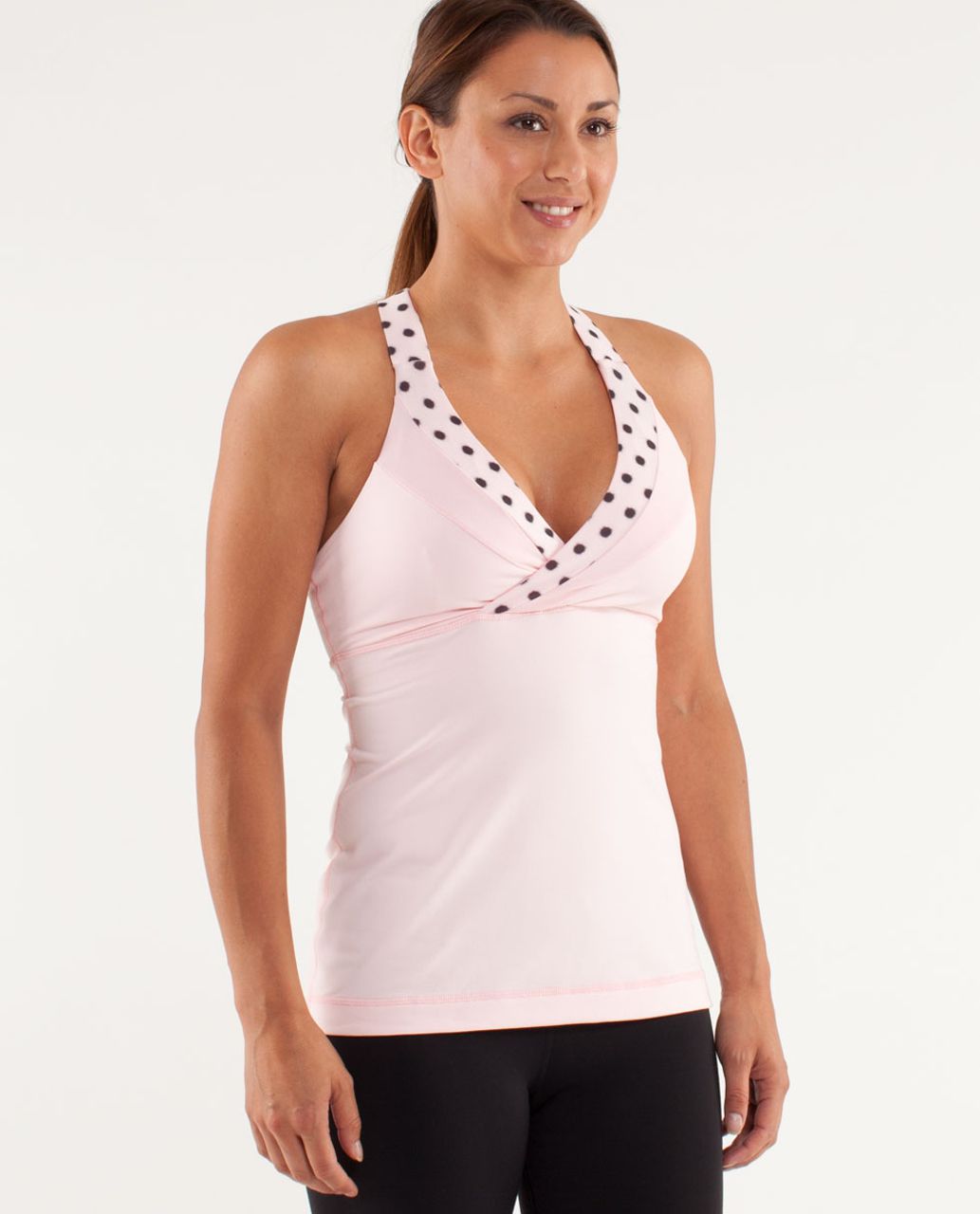 Lululemon Deep Breath Tank (First Release) - Blush Quartz / Heathered Blush Quartz