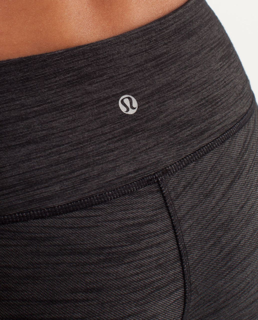 Lululemon Wunder Under Pant *Denim - Black Slub Denim