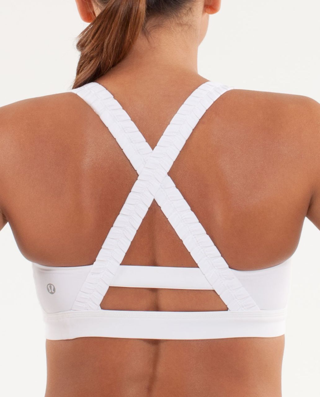 Lululemon Inner Heart Bra - White - lulu fanatics