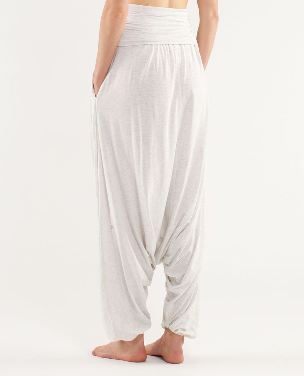 Lululemon A Muse Me Pant - Heathered White - lulu fanatics