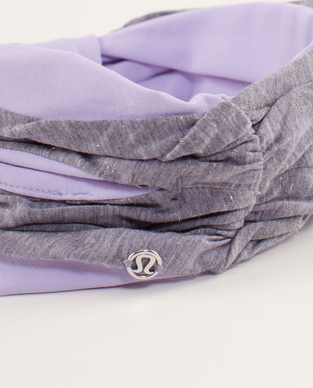 Lululemon Deep Thoughts Turban - Heathered Lilac /  Lilac