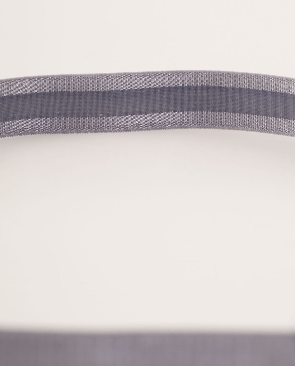 Lululemon Knot Stopping Headband *Satin One Size Graphite Grey GGRE 75910