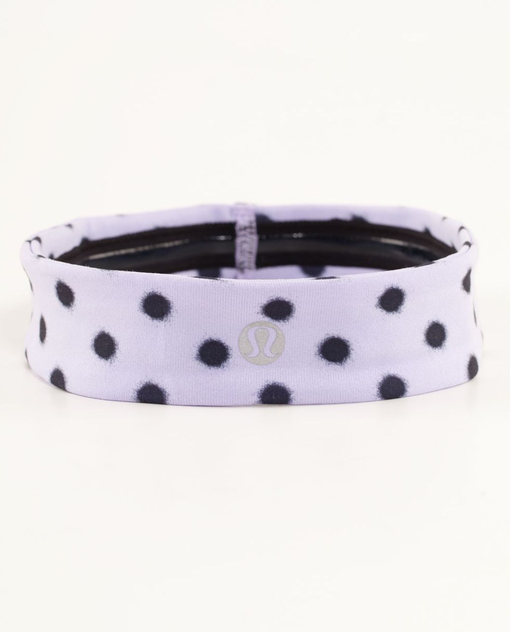 Lululemon Slipless Headband - High Noon Dot Lilac / Black