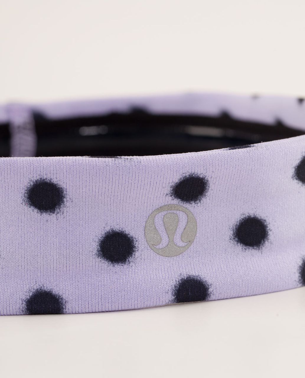 Lululemon Slipless Headband - High Noon Dot Lilac / Black