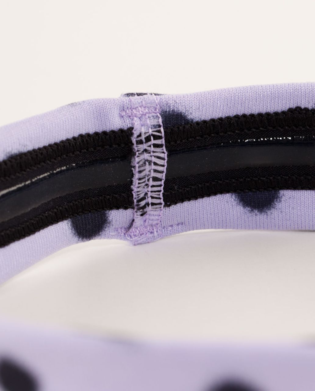 Lululemon Slipless Headband - High Noon Dot Lilac / Black