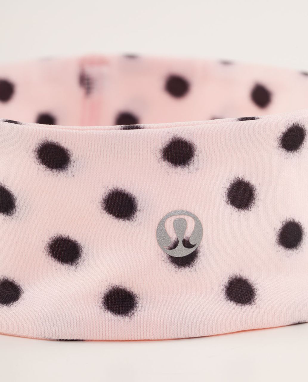 Lululemon Lucky Luon Headband - High Noon Dot Blush Quartz / Black