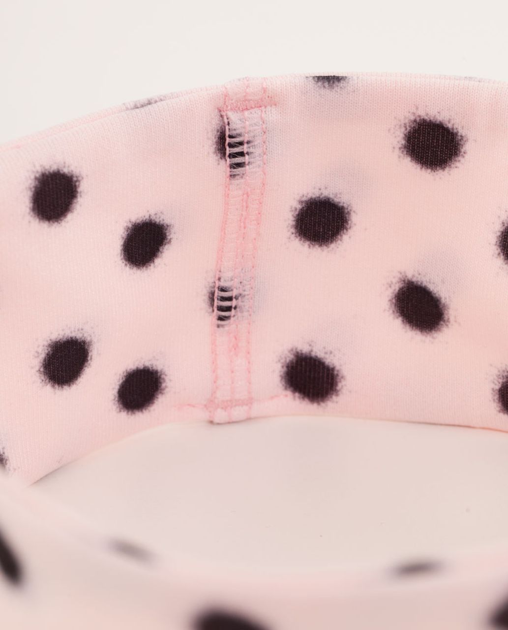 Lululemon Lucky Luon Headband - High Noon Dot Blush Quartz / Black