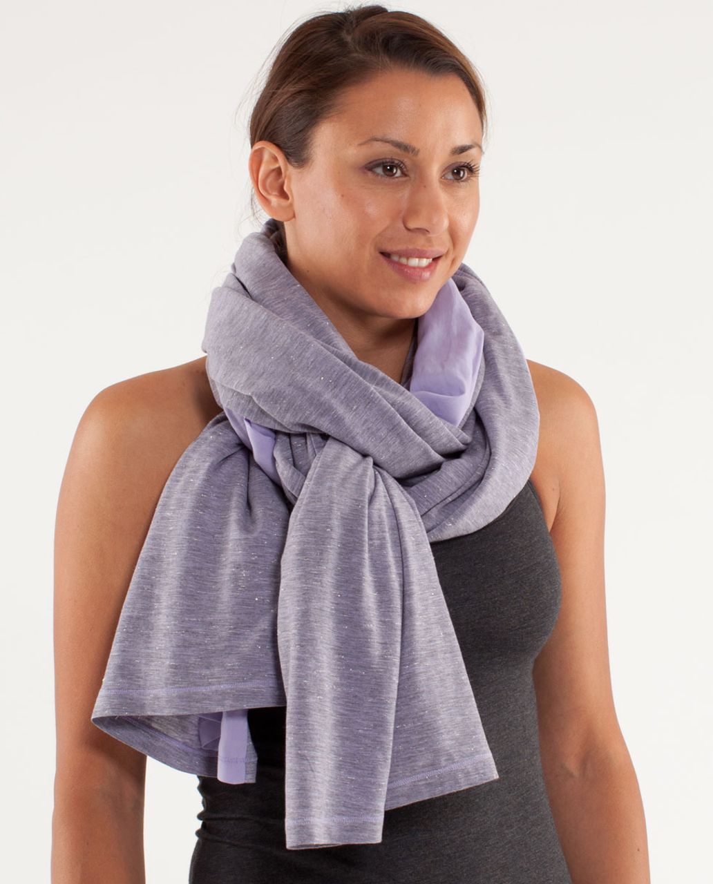 Lululemon Deep Thoughts Scarf - Heathered Lilac /  Lilac